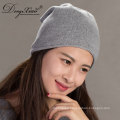 100% Pure cashmere Hat Ski beanie Winter Cap skull Unisex